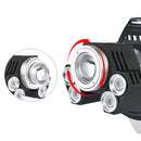 XANES 2408B Dimmed USB Headlamp Camping Hunting Bike Bicycle Cycling Motorcycle Electric 18650