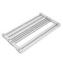 Drillpro Track Stop + Clamp + Slide Block + Rail + Circular Saw Bottom Plate for Woodworking