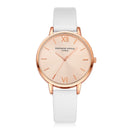 Casual Style PU Leather Strap Cloc kLadies Wrist Watch Quartz Watch