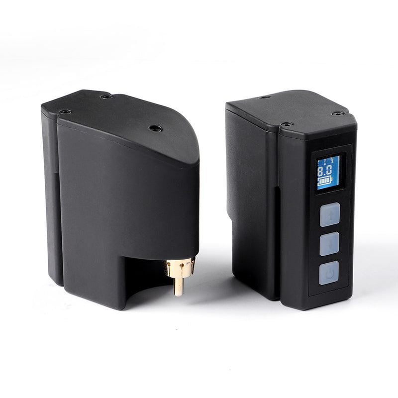 Mini Wireless Tattoo Power Supply Battery RCA / DC Connection For Tattoo Machine