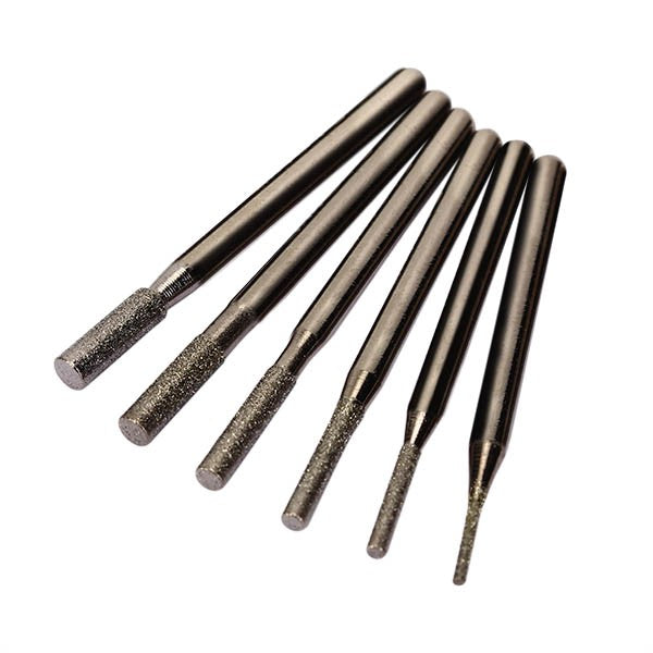 30pcs 3mm Diamond Grinding Wheel Grinding Rods Rotary Tool Set