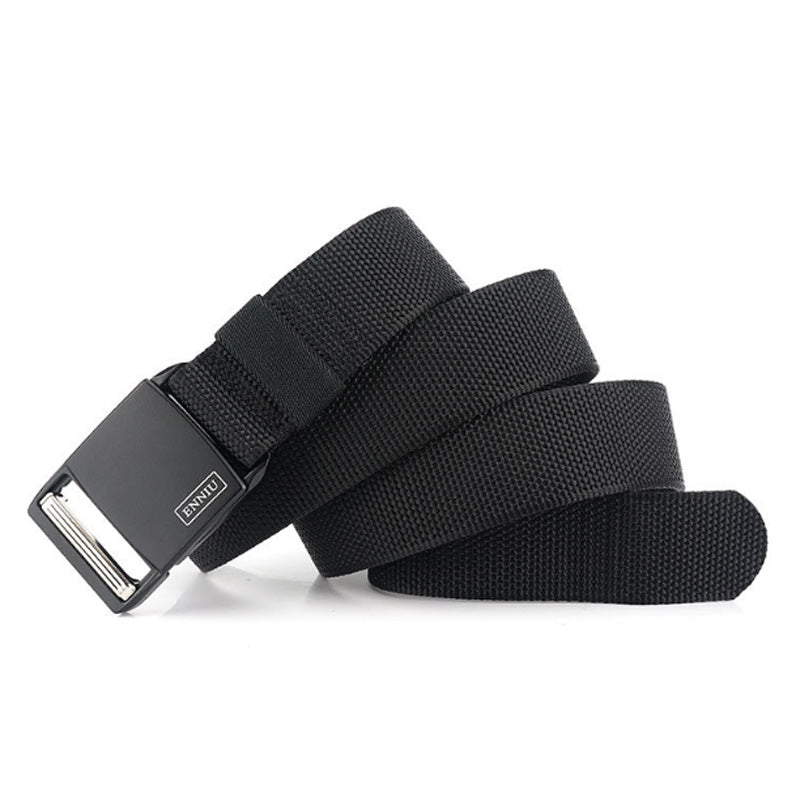 ENNIU 125cm 100D Nylon Magnetic Quick Release Buckle Heavy Duty Tactical Belt Men's Waist Belt