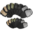 4Pcs Paintball Airsoft Combat Protective Military Tactical Knee Elbow Protector Pad Set Insert CS Training Gear