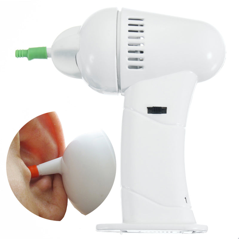 Electric Ear Vacuum Cleaner Earpick Wax Remover Removal Cordless Painless Easy Tool