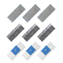 9pcs Replacements for iRobot m6 Vacuum Cleaner Parts Accessories 3*Wet Rags 3*Disposable Rags 3*Dry Rags