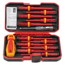 Raitool 13Pcs 1000V Electronic Insulated Screwdriver Set Phillips Slotted Torx CR-V Screwdriver Repair Tools
