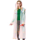 Xmund XD-HK8 Adult Raincoat EVA Outdoors Fishing Camping Hiking Travel Poncho Waterproof Colorful Rain Coat