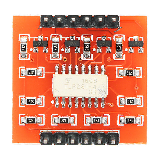 5Pcs A87 4 Channel Optocoupler Isolation Module High And Low Level Expansion Board