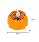 Halloween Light LED Pumpkin Lamp for Party Decoration Pumpkin Candy Sweet Holder Decorations