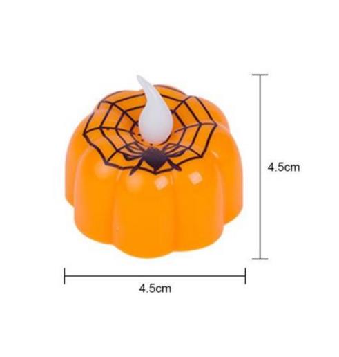 Halloween Light LED Pumpkin Lamp for Party Decoration Pumpkin Candy Sweet Holder Decorations