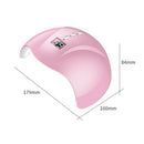 36W 12LED LED UV Nail Lamp Light Gel Polish Dryer Salon Curing Manicure Curing Machine