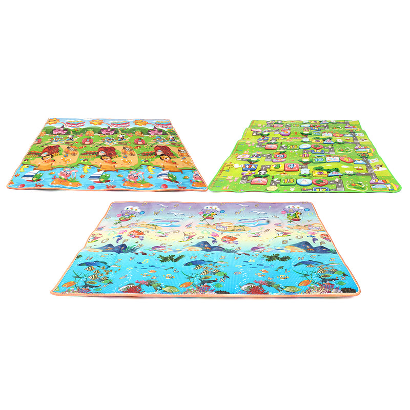 3 Size Baby Kids Floor Play Mat Rug Picnic Cushion Crawling Mat Pad Waterproof
