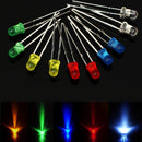3 x 375pcs Each Box 3MM 5MM LED Light Emitting Diode Beads Resistance Lights Kits Bulb Lamp