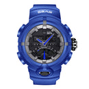SBAO S-8012-C Dual Display Digital Watch Men Fashion Luminous Display Calendar Stopwatch Sport Watch