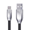 Cafele LED Light 2.1A Type C Flat Fast Charging Data Cable 1.2m For Oneplus 6 Xiaomi 8 8 se S9