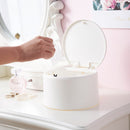 Push-button Desktop Trash Can Home Office Creative Plastic Trash Can Bag