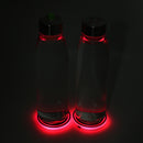 Universal 7 Colors LED Car Cup Holder Pad Bottle Mat Auto Interior Atmosphere Lights USB Charging