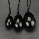 3Pcs Black Obsidian Body Massage Stone Vaginal Muscle Tightening Kegel Exercise Egg