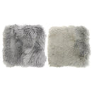 Car Seat Sheepskin Cushion Sofa Pillow Wool Warmer Pad for Home Office Use