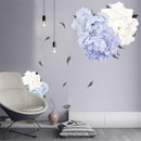 Peony Flower Blossom Wall Sticker Art Nursery Living Bedroom Home Decor Decal Wall Decorations