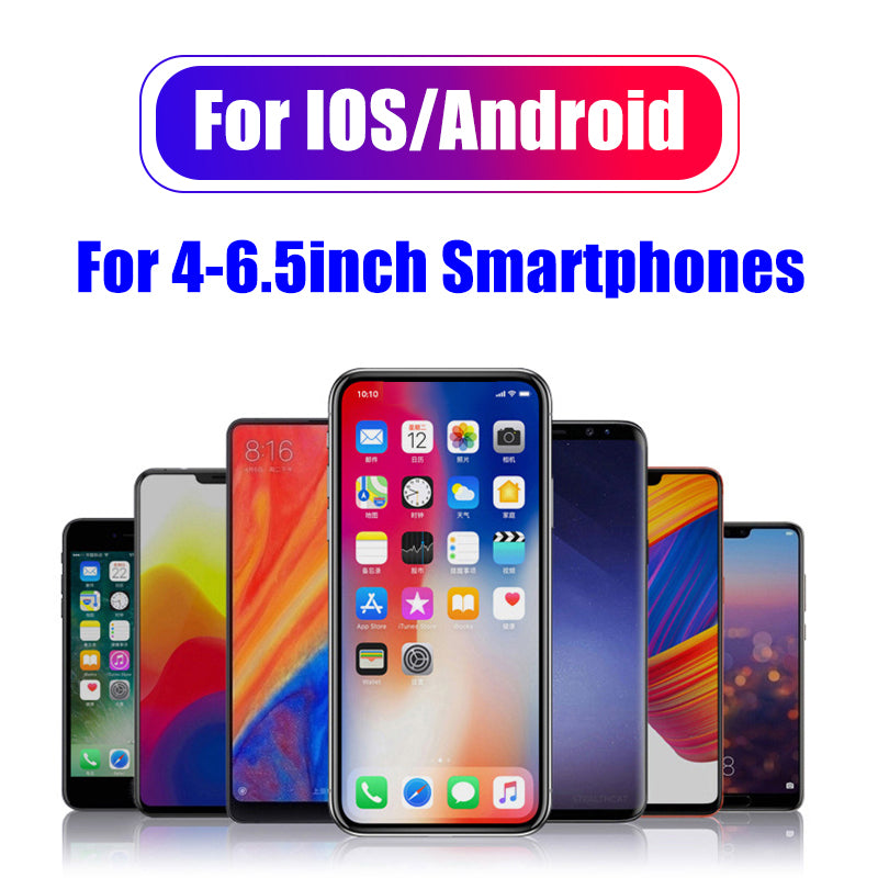 Smart Locator 10W Qi Wireless Charger Fast Charging Air Vent Infrared Induction Automatical Lock Car Mount Car Phone Holder For 4-6.5 Inch Smart Phone