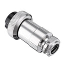 GX20 6 Pin 20mm Male & Female Wire Panel Circular Connector Aviation Socket Plug
