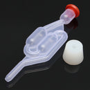 Plastic Brewed Check Valve Isolated Air Fermentation with Rubber Stopper