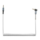 3.5mm Audio Extension Spring Spiral Stereo Cable For iPod MP3 Auto Laptop Handy
