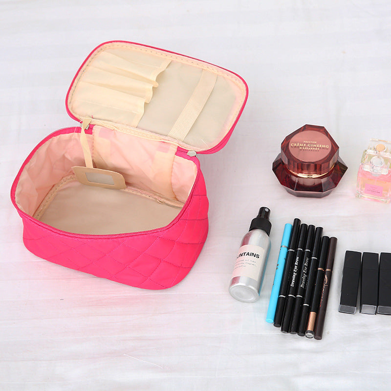 Large-capacity Cosmetic Bag Foldable Waterproof Portable Nylon Storage Bag