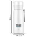 Deli 6076 500ml Portable Thermos cup Stainless Steel Vacuum Flask Thermo Water Bottle Insulated Cup Coffee Mug for Home Office Travel