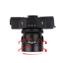 Waterproof USB Rechargeable Front LED Headlights Zoomable T6 COB LED Bike Light Back Cycling