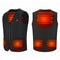 Electric Vest Heated Jacket USB Warm Shoulder Back Waist Abdomen Up Heating Pad Winter Body Warmer Cloth