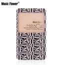 Music Flower Mineral Solid Powder Shimmer Matte Pressed Acrylic Powder With Puff Cosmetics Long lasting Nude Concealer Waterproof woman