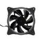 PC Case Fan Computer Ultra Silent LED Lights Cooler Cooling Heatsink Fan