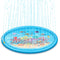 68" Sprinkle Splash Play Mat Inflatable Swimming Pool Water Fun Toys Pad Summer Party Backyard