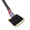 10Pcs 40 Pin 1 Channel 6 Bit LED LCD LVDS Screen Cable For Display