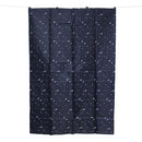 Dormitory Bunk Bed Curtain Silver Plating Star Moon Shade Cloth