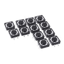 100pcs Momentary Tactile Push Button Switch 12x12x4.5mm