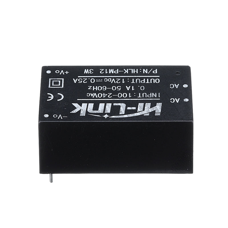 HLK-PM12 AC 110-240V to DC 12V AC-DC Isolated Switching Power Supply Module Power Step Down Buck Regulator