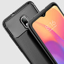 Bakeey Luxury Carbon Fiber Shockproof Silicone Protective Case For Xiaomi Redmi 8/ Xiaomi Redmi 8A