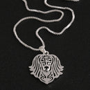 Cute Puppy Dog Shape Pendant Chain Alloy Necklace for Men Women