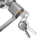 Stainless Steel Three-Bar Hand Door Lock Indoor Bedroom Door Bathroom Core 40-55mm Door Lock