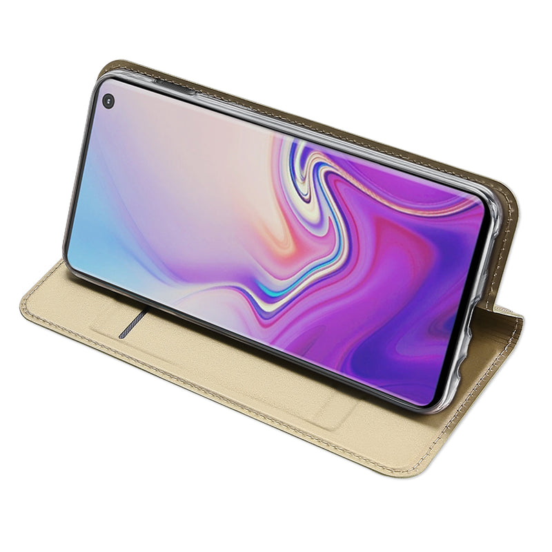 DUX DUCIS Magnetic Flip Wallet Card Slot Kickstand Protective Case For Samsung Glalaxy S10e 5.8 Inch