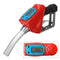 Auto Motorcycle Electronic Fuel Flow Meter Gasoline Petrol Oil Delivery Tool 1 inch Nozzle Dispenser