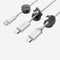 Bcase 5 in 1 Second Generation Magnetic Multi-function Wooden TUP Data Line Receiver USB Cable Earphone Wire Cable Organizer Cable Clips Wire Management from Xiaomi Youpin