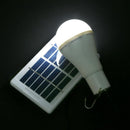 Portable 9W Solar Panel USB Rechargeable Camping Light 25 COB LED Bulb Lamp for Outdoor Emergency