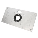 235mm x 120mm x 8mm Aluminum Router Table Insert Plate For Wood Working Benches