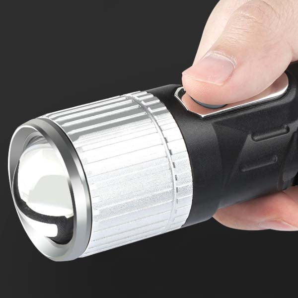 WARSUN Z3 Powerful Brightness USB Rechargeable Outdoor Hunting LED Flashlight + Power Bank