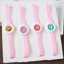 Anti-mosquito Hand Watch Ring Repellent Bracelets Cartoon Wristband Baby Child