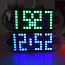 Geekcreit DIY DS3231 Touch Key Precision High Brightness LED Dot Matrix Display Alarm Clock Kit